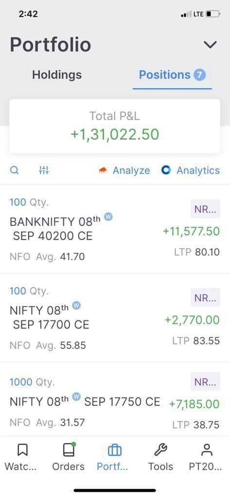 Student proof screenshot — Results